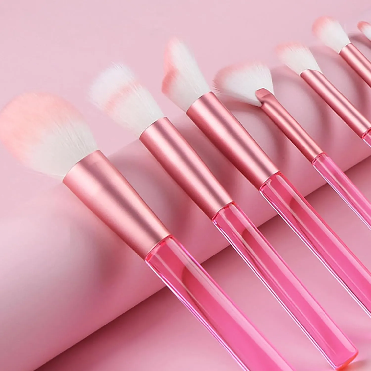 Makeup Brush Set with Organizer Bag, 9 Pcs Synthetic Premium Foundation Brush,Eyeshadow Eyeliner Contour Concealer Powder Blending Brushes,Gifts for Mom