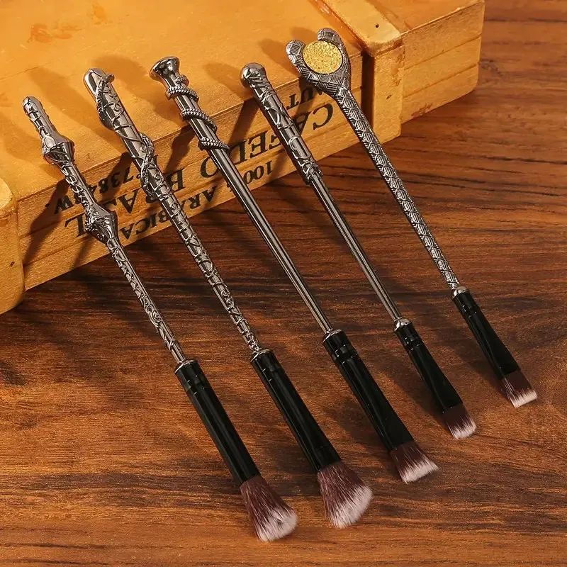 Makeup Brushes Set | 5pcs Wand Makeup Brush With Eyeshadow Brushblush Concealer Fantasy Foundation Make Up Kit For Women Girls Gift
