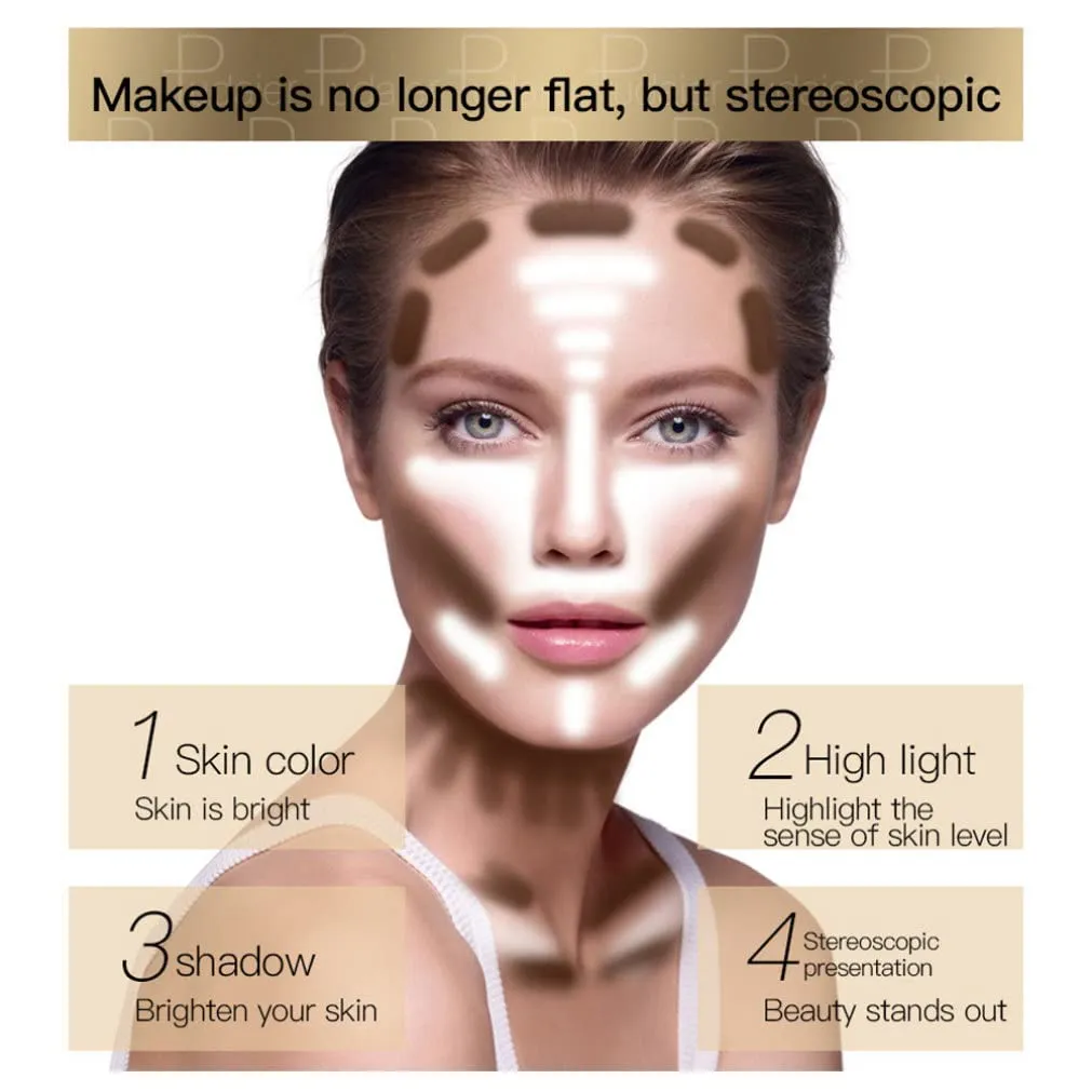 Makeup Loose Setting Powder Face Concealer Oil Control Matte Mineral Contour 07 Flesh