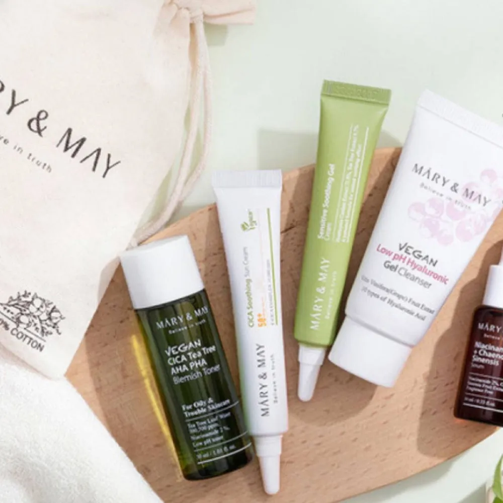 MARY & MAY - SOOTHING TROUBLE CARE TRAVEL KIT