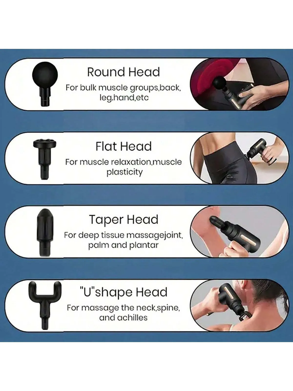 Massage Gun Muscle Relaxation Massager For Body Neck Back Relaxation Fitness Portable Massage Device