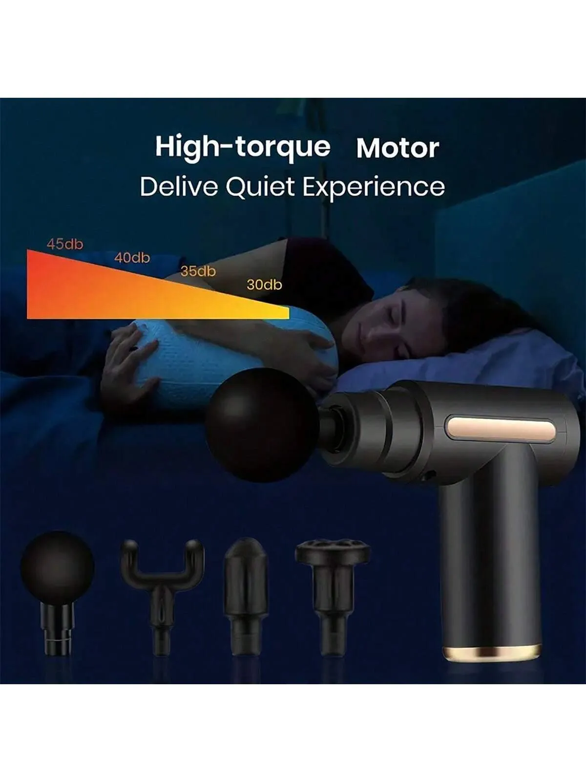 Massage Gun Muscle Relaxation Massager For Body Neck Back Relaxation Fitness Portable Massage Device