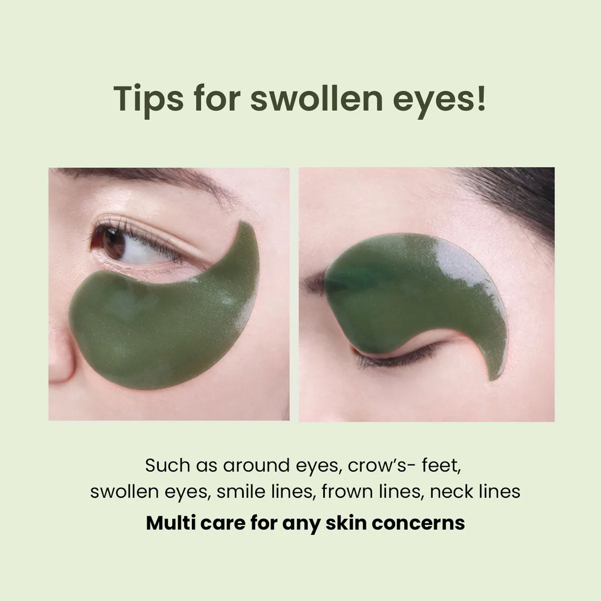 Matcha Biome Hydrogel Eye Patch 1.4g/0.05oz *60pcs