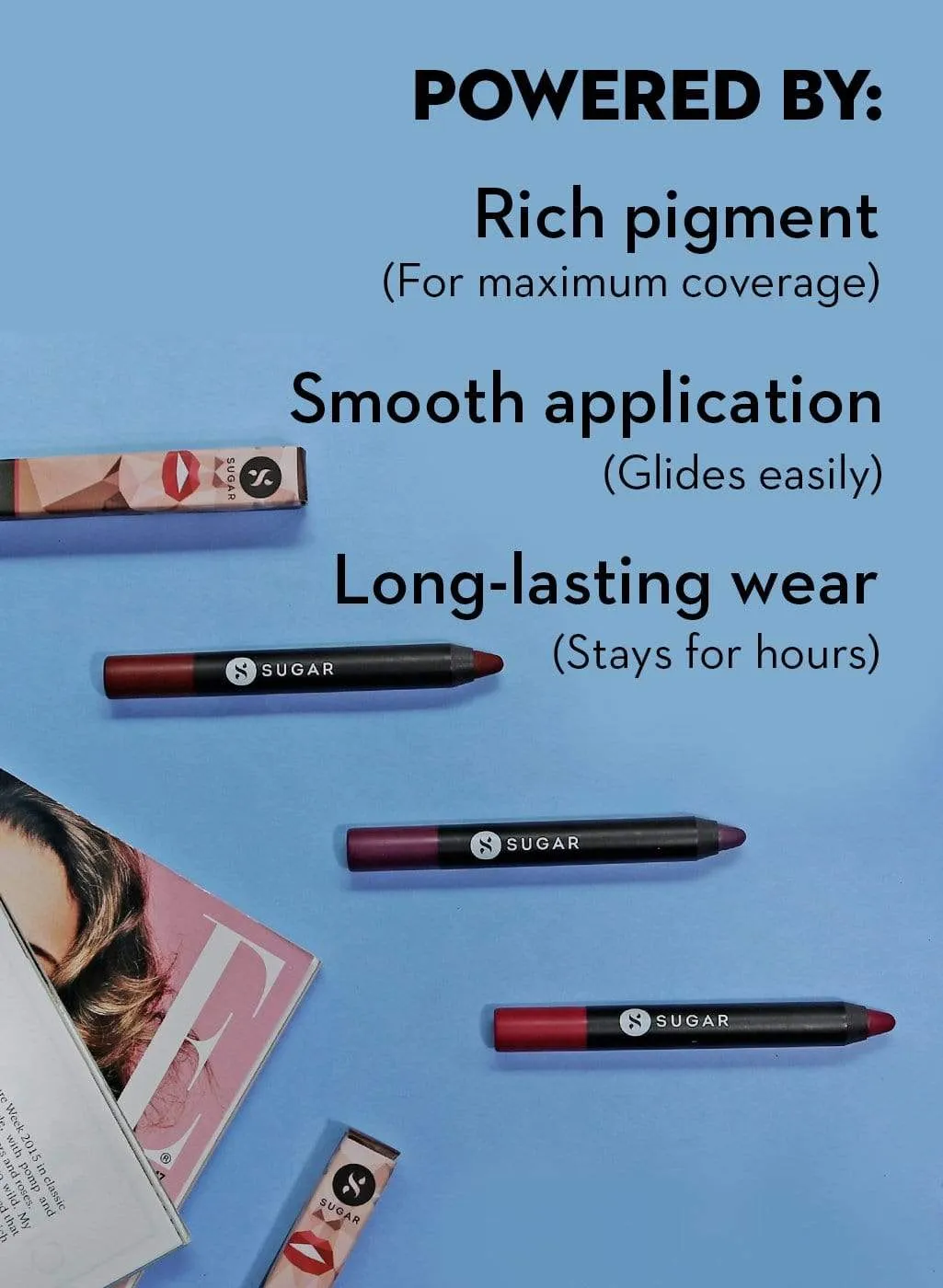 Matte As Hell Crayon Lipstick - 10 Cherry Darling