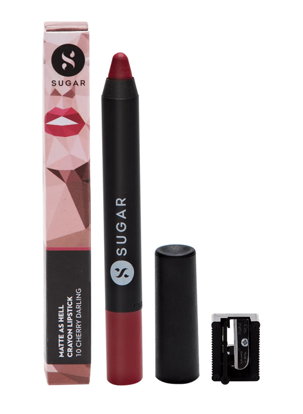Matte As Hell Crayon Lipstick - 10 Cherry Darling