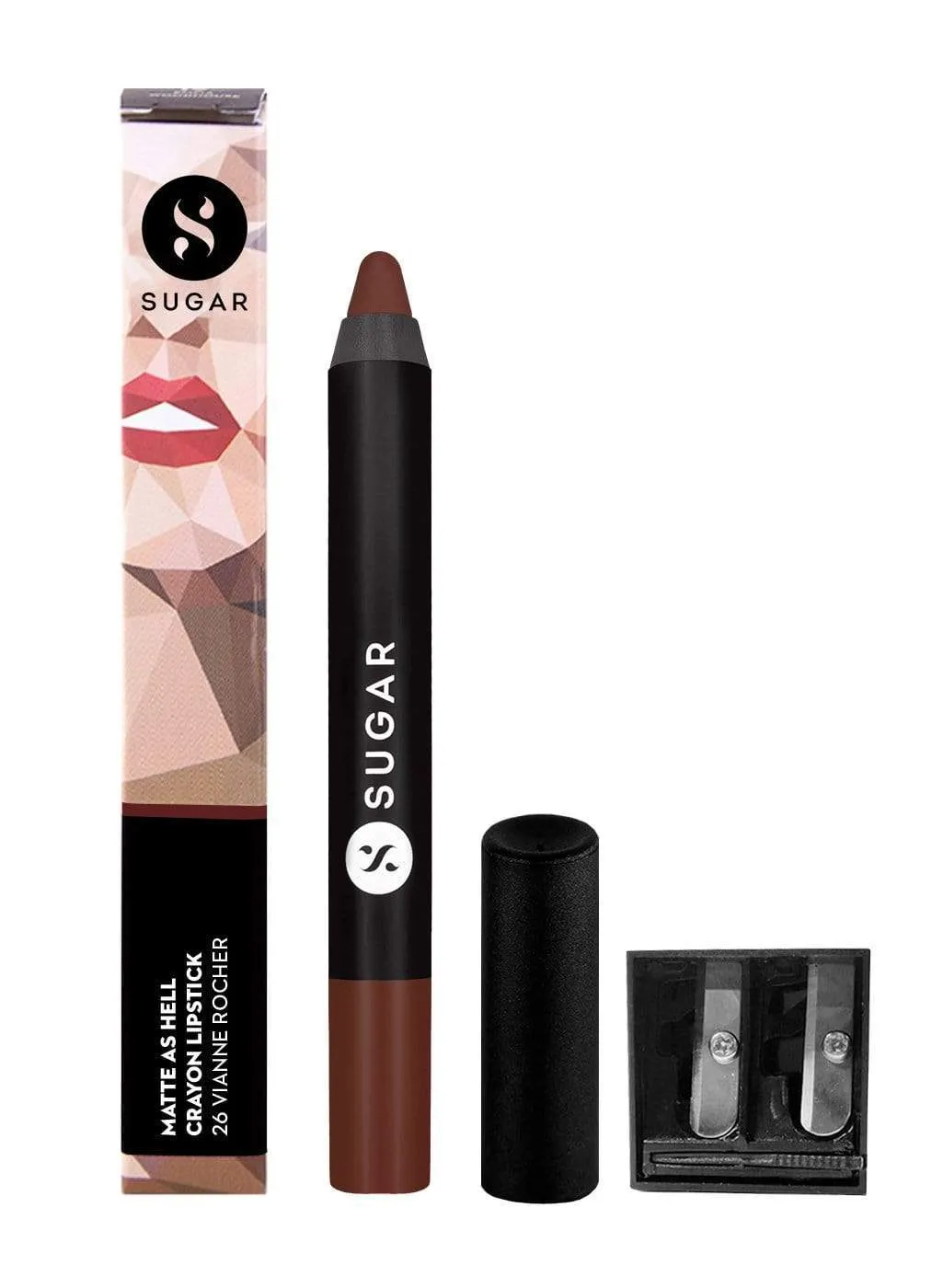 Matte As Hell Crayon Lipstick - 26 Vianne Rocher