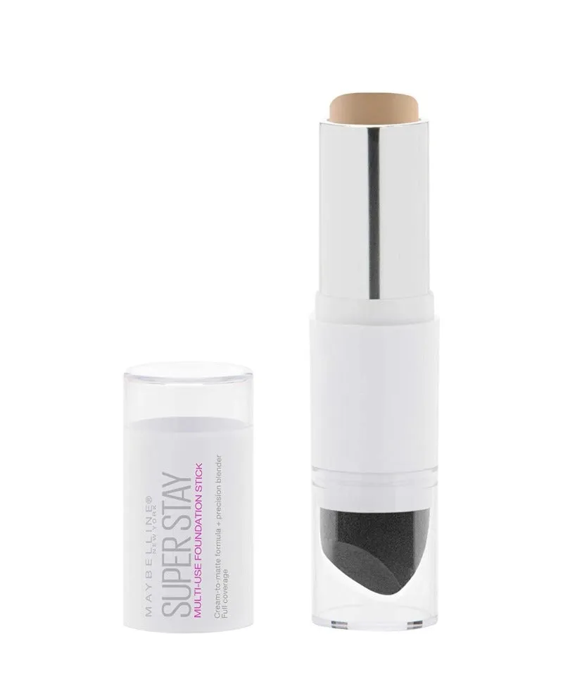 Maybelline New York Super Stay Multi-Use Foundation Stick Makeup, Buff Beige (130)