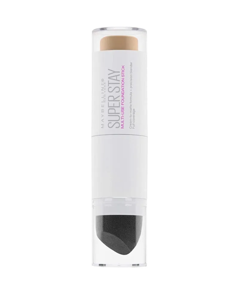 Maybelline New York Super Stay Multi-Use Foundation Stick Makeup, Buff Beige (130)