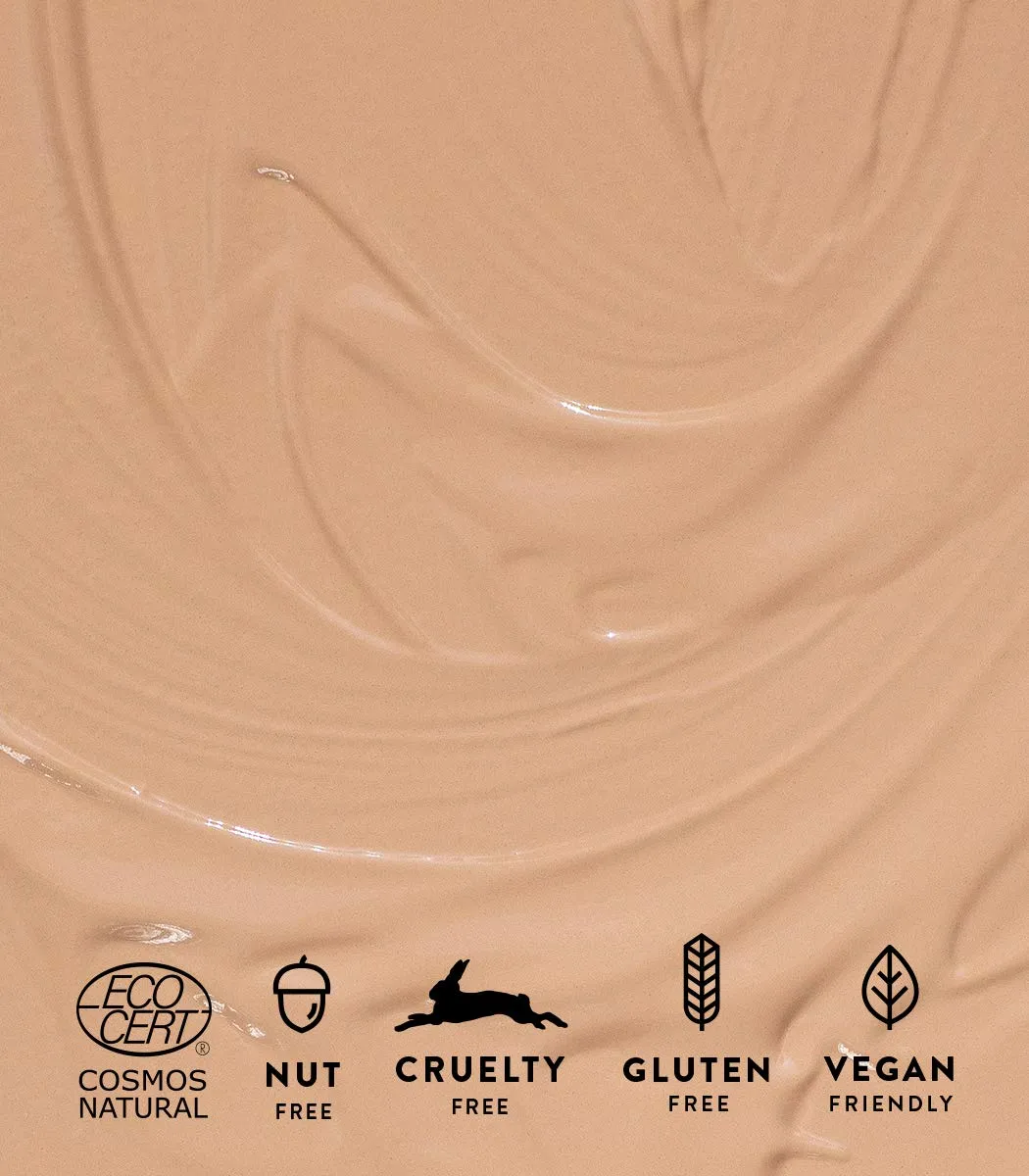 MDARA Organic Skincare | Luminous Perfecting Concealer 35 HONEY  4ml, Dewy finish, With hyaluronic acid, Natural concealer for dark circles and blemishes, Vegan, COSMOS natural certified.