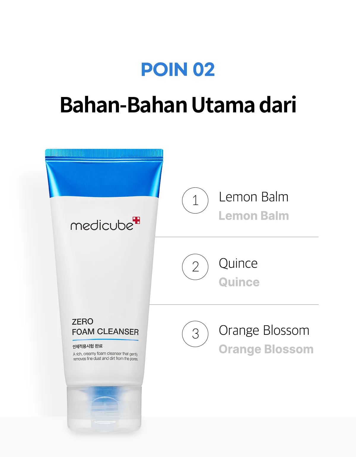 MEDICUBE Zero Foam Cleanser (120gr)