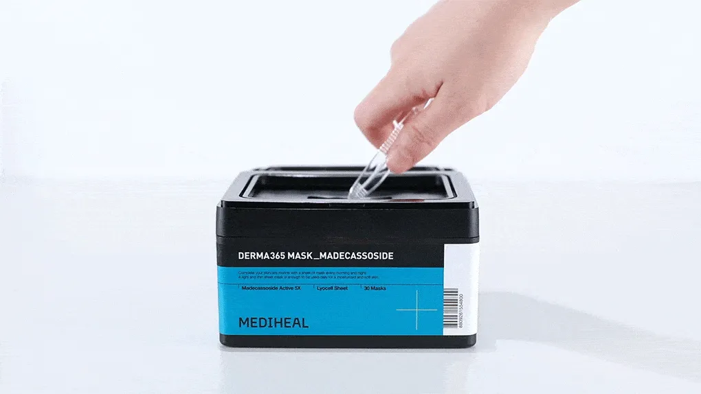 [MEDIHEAL] Derma 365 Mask Madecassoside 350ml 30EA