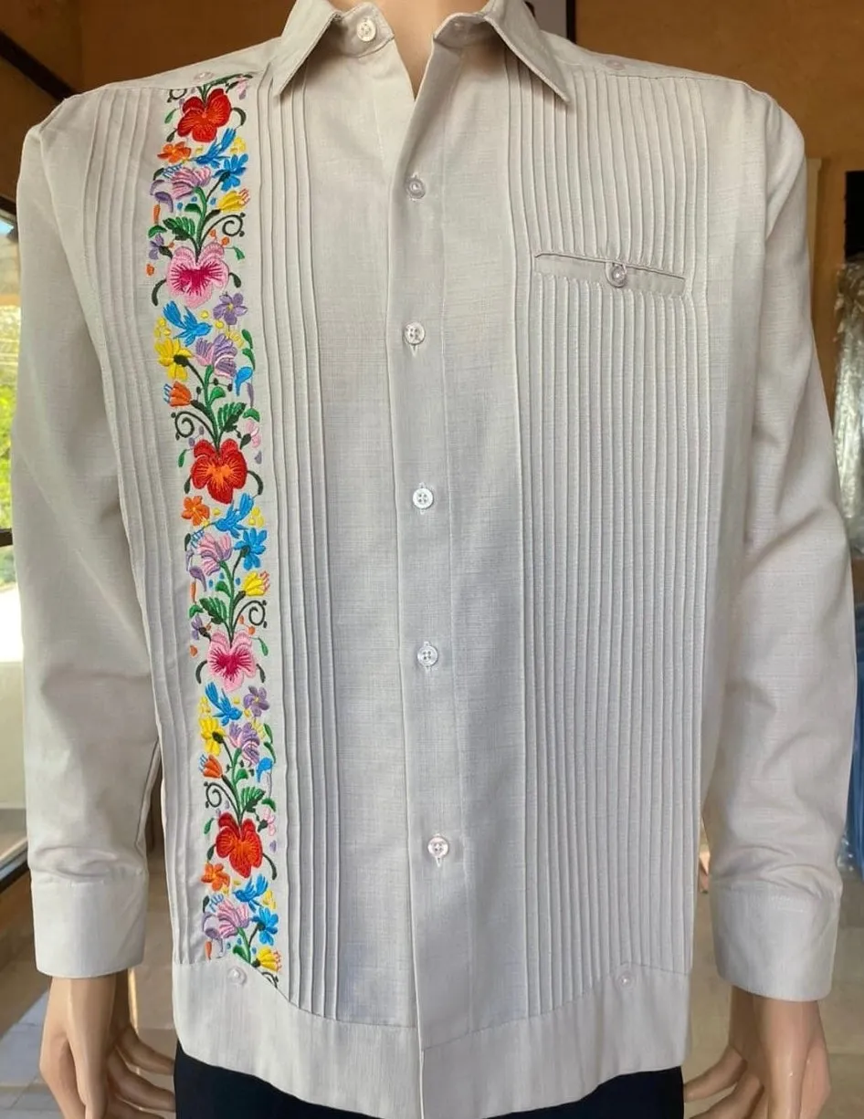 Men’s Guayabera Florida Cream