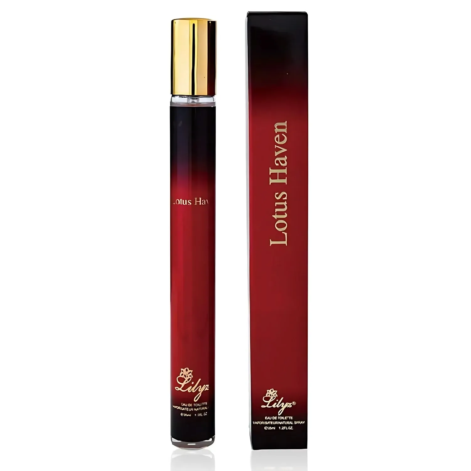 Mens Lilyz Lotus Haven 35ml EDT Aftershave Spray