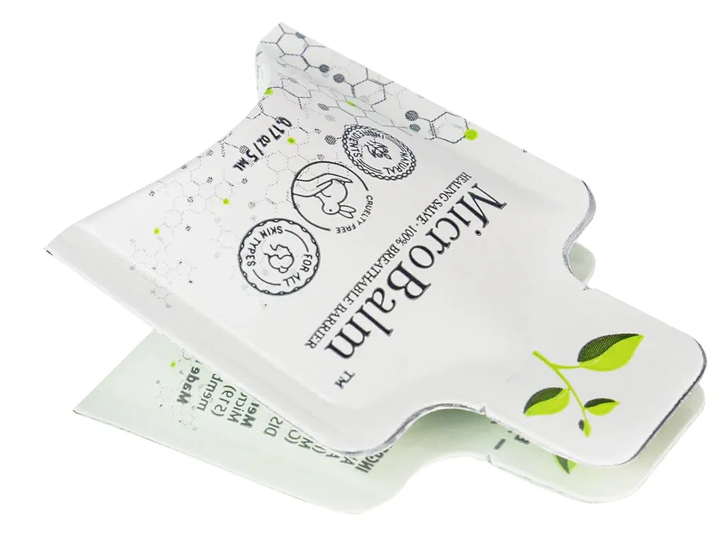 MicroBalm Pillow Packs - (5ml each) 60 Pack