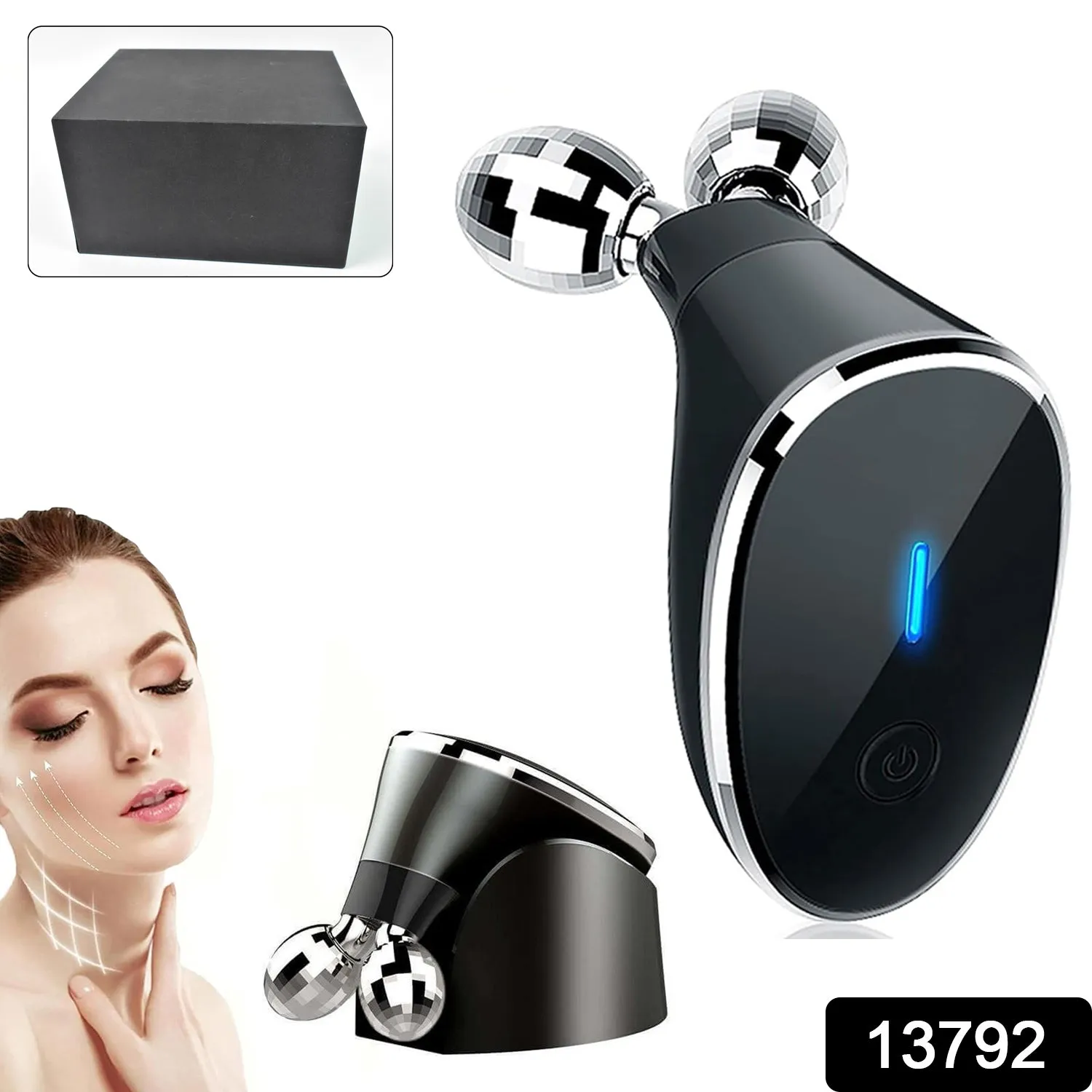 Microcurrent Facial Device Face Massager Roller (1 Pc)