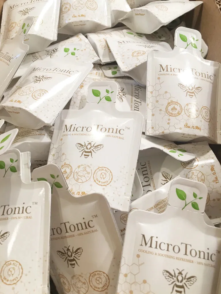 MicroTonic Stand Up Pillow Packs - 30 Pack (15ml each)
