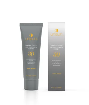 Mineral Tinted Face Sunscreen - Light/Medium