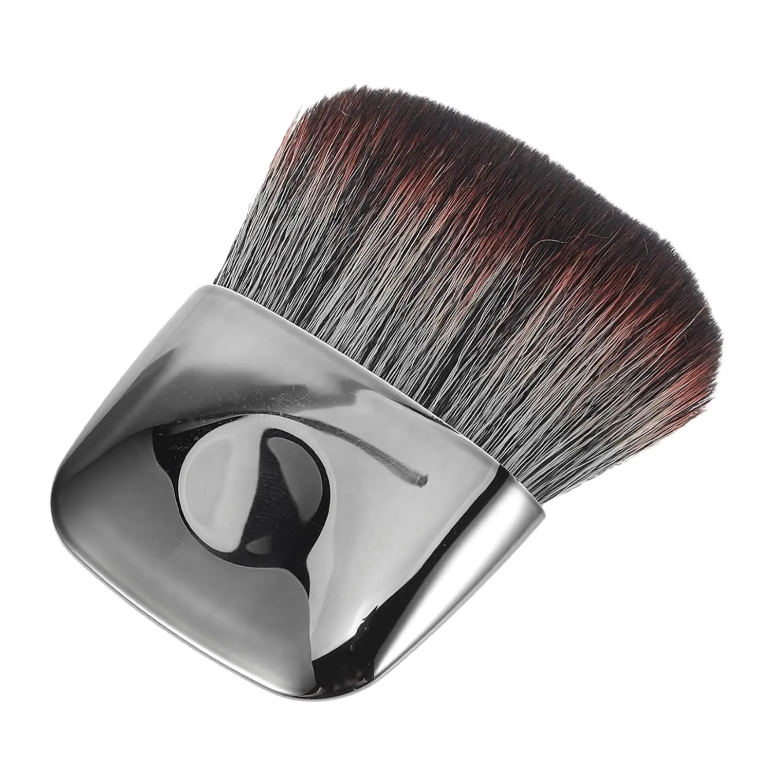 Mini Makeup Brush Portable Flat Top Foundation Blush Brush with Soft Bristles for Effortless Application for Loose Powder Travel Use