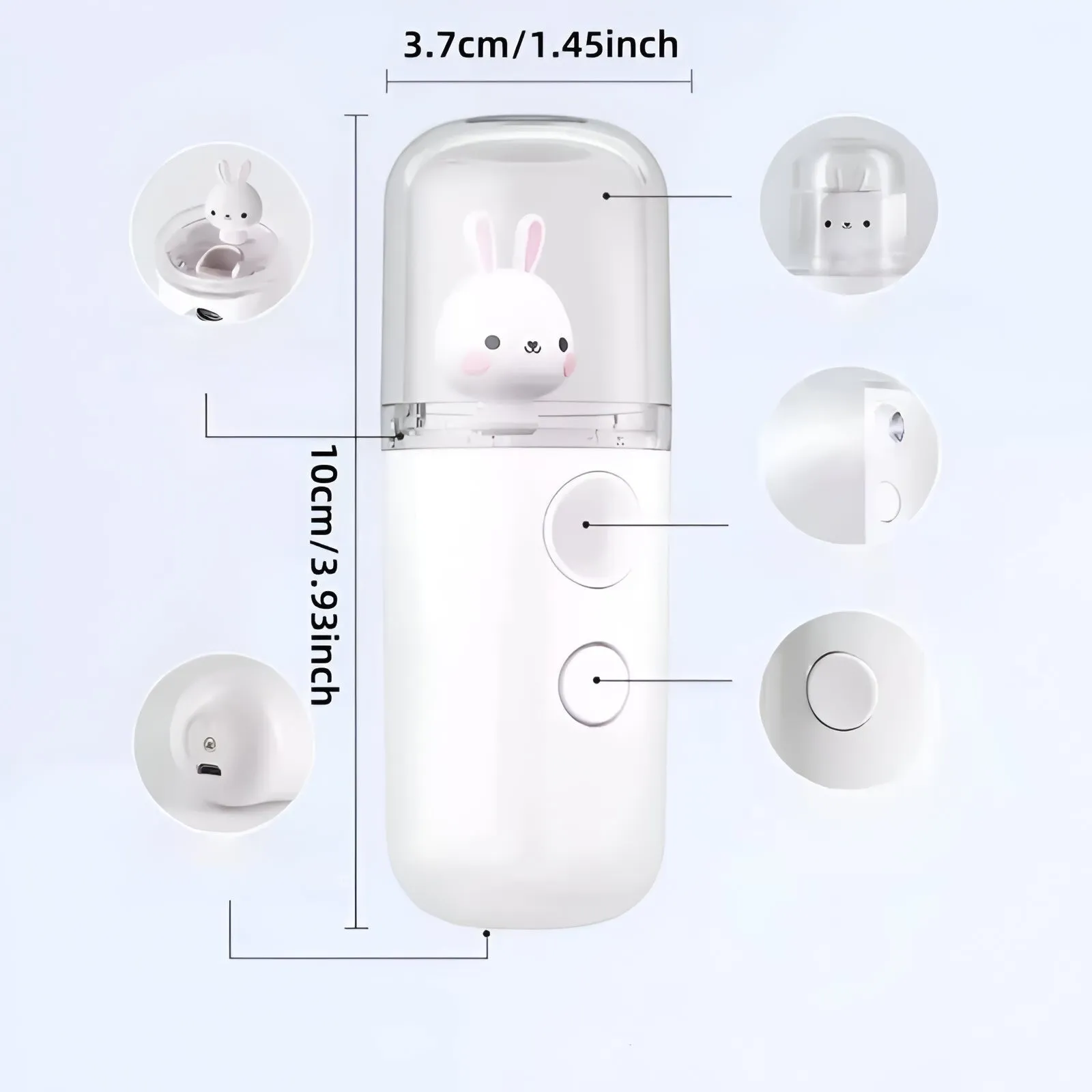Mini USB Facial Steamer Humidifier
