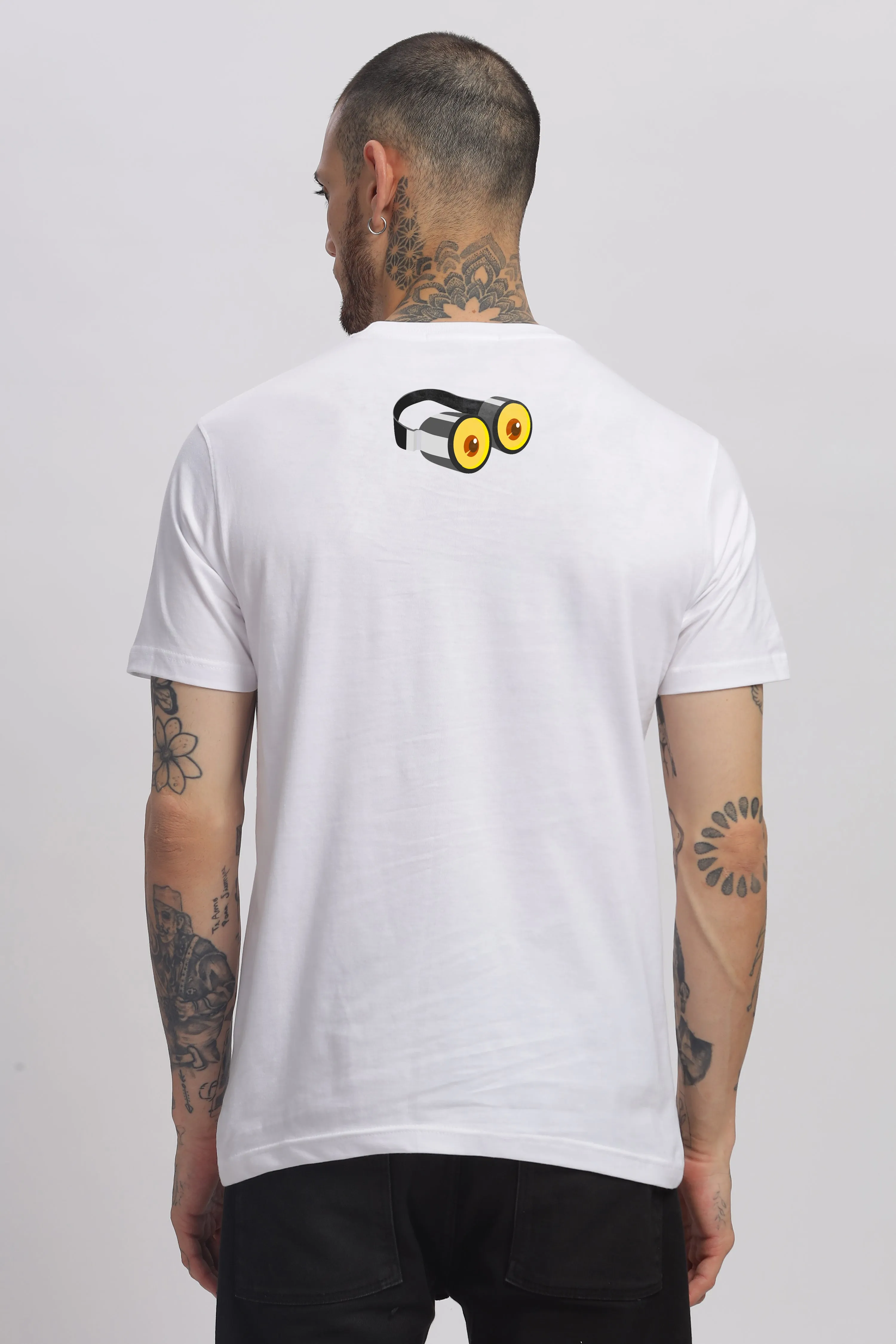 MINIOONS GRAPHIC WHITE T-SHIRT