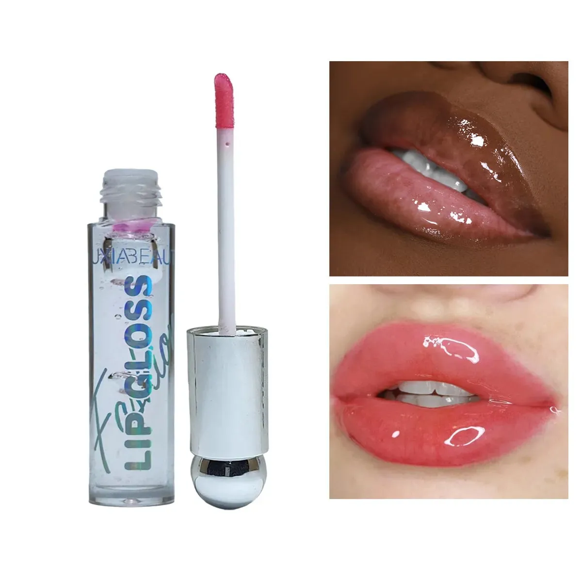 Miss Beauty New 1pcs Lip Shine Makeup Transparent Lip gloss