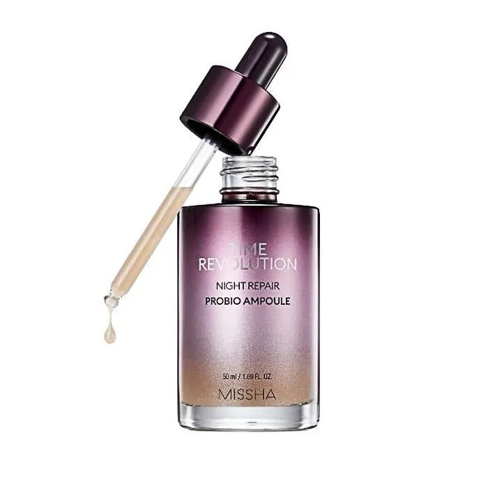 Missha Time Revolution Night Repair PROBIO Ampoule (anti-aging), 50ml *new packaging
