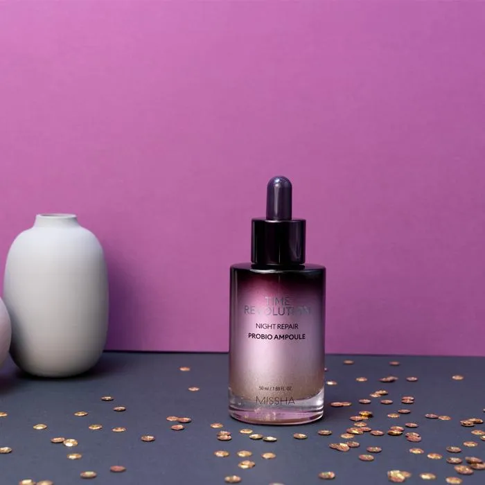 Missha Time Revolution Night Repair PROBIO Ampoule (anti-aging), 50ml *new packaging
