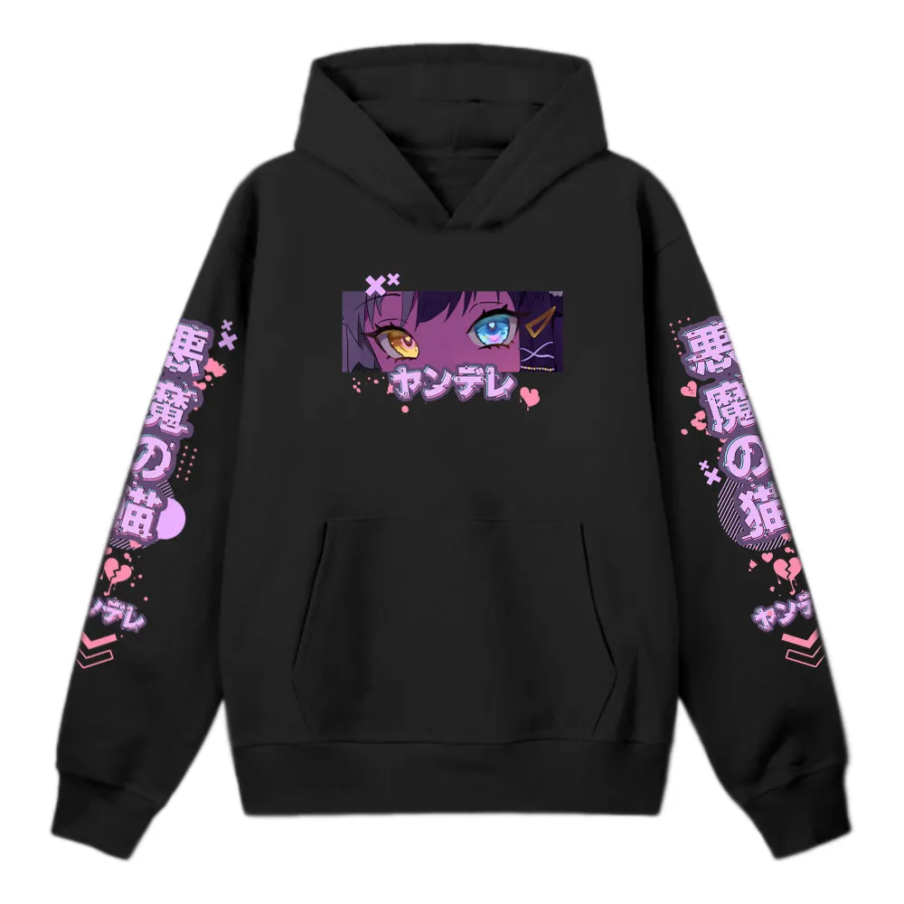 Miwo Demon Cat Hoodie