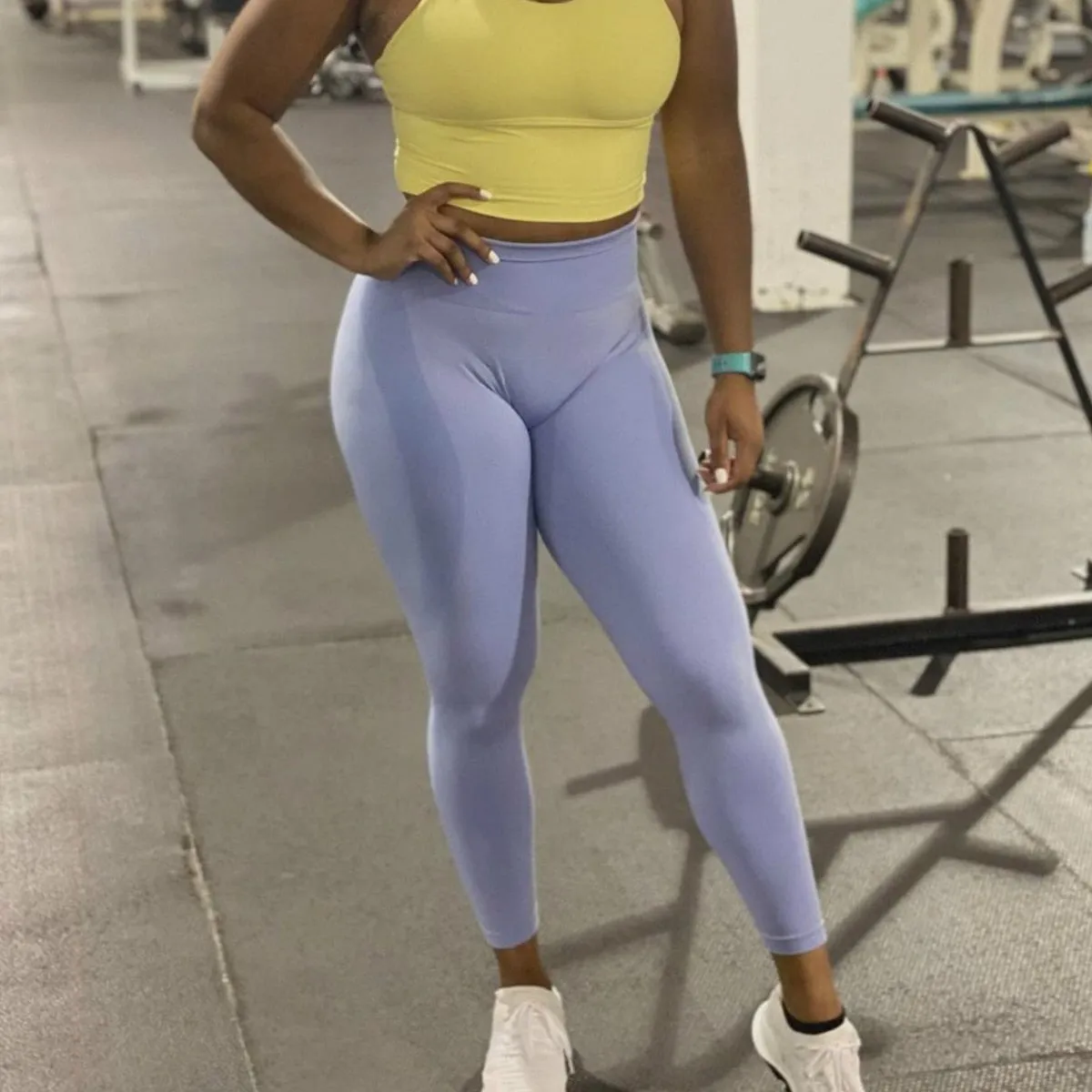 MOCHA Contour Seamless Leggings Womens Butt&#39; Lift Curves Workout Tights Yoga Pants Gym Outfits Fitness Clothing Sports Wear Pink