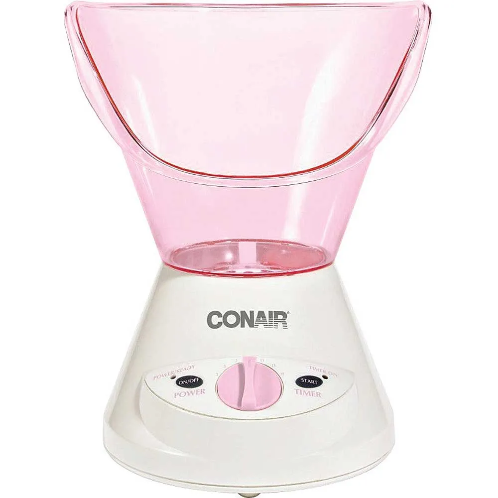 Moisturizing Mist Facial Sauna System; Pink / Cream