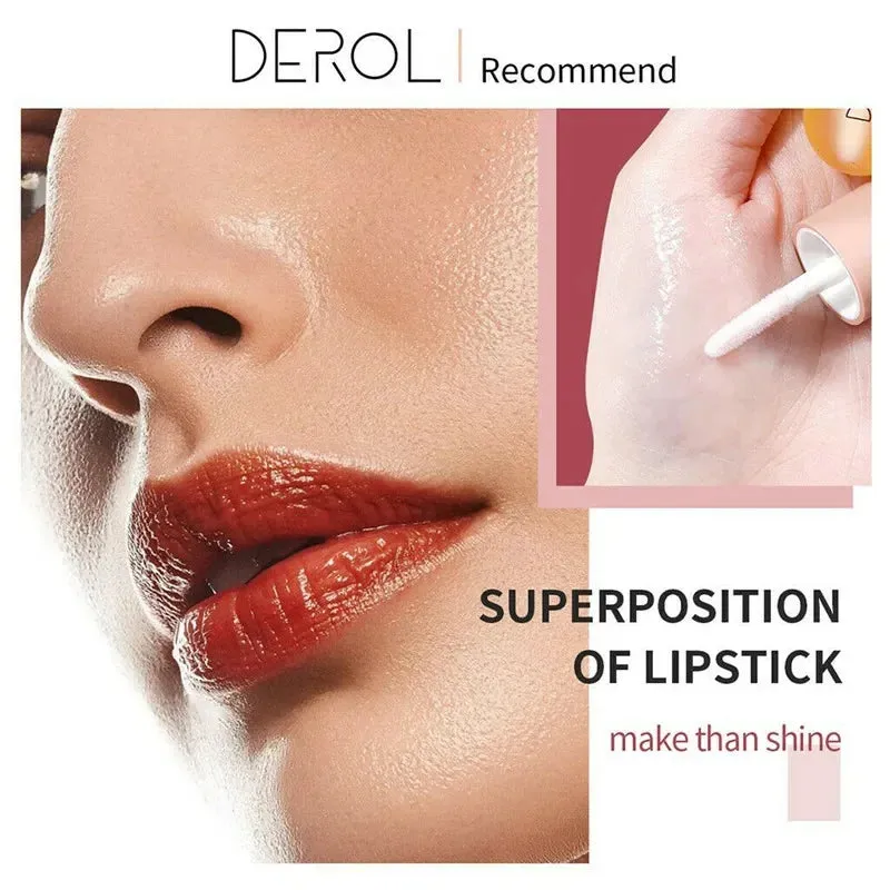 Moisturizing Plumping Lip Gloss - Lip Plumper Enhancer for Repairing, Reducing Lip Fine Lines. Mask Lips Care Serum Oil for Lip Pump Makeup.