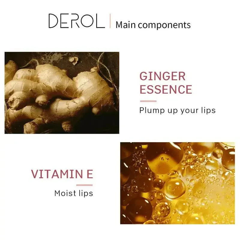 Moisturizing Plumping Lip Gloss - Lip Plumper Enhancer for Repairing, Reducing Lip Fine Lines. Mask Lips Care Serum Oil for Lip Pump Makeup.
