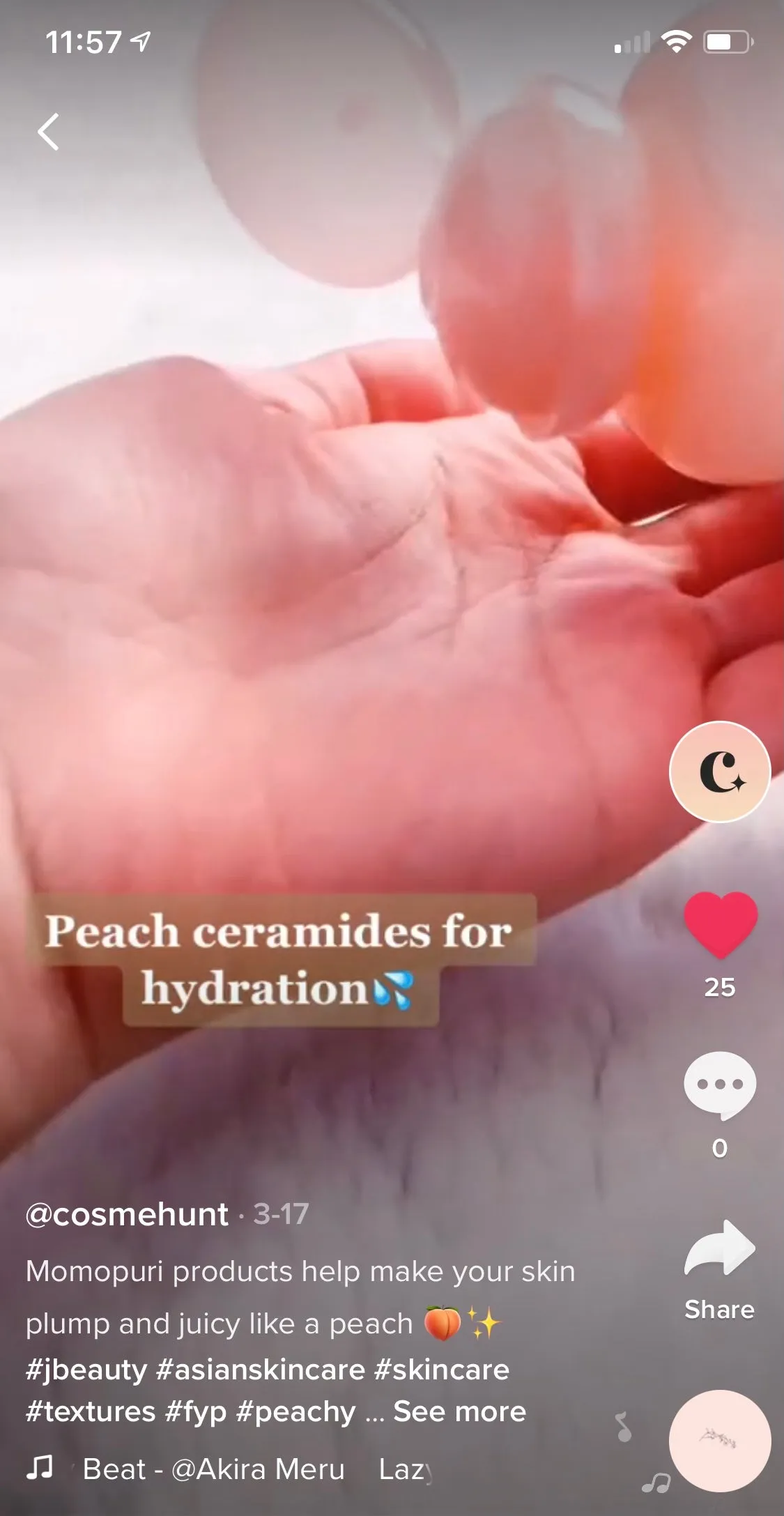 Momopuri Moisturizing Rich Lotion