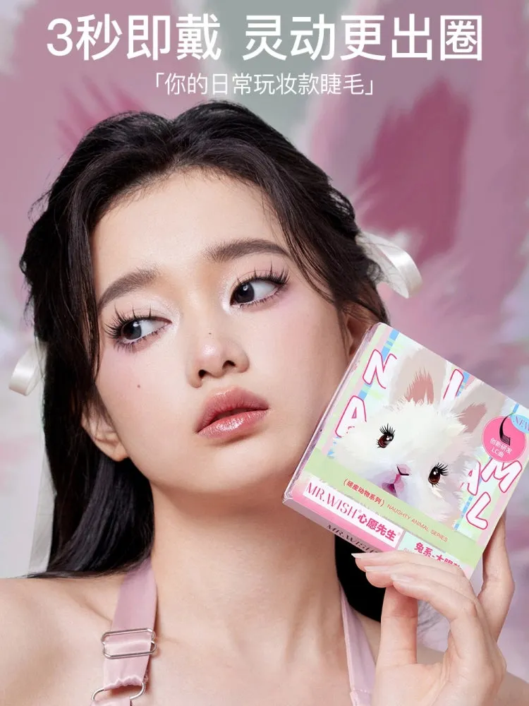 Mr. Wish Naughty Animal Series Rabbit Dog Fox False Eyelashes MW001