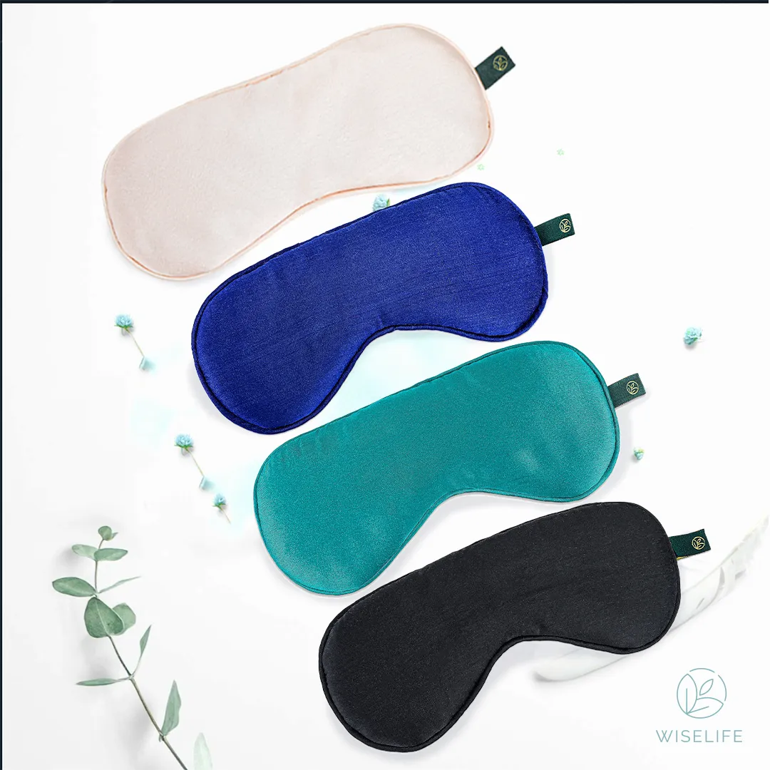 Mulberry Silk Eye Mask - Set of 4