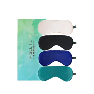 Mulberry Silk Eye Mask - Set of 4