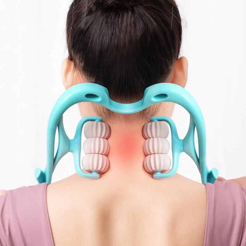 Multifunctional Neck Massager with Manual Operation