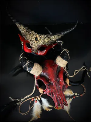 Mythical Costume Set - Bloody Horns