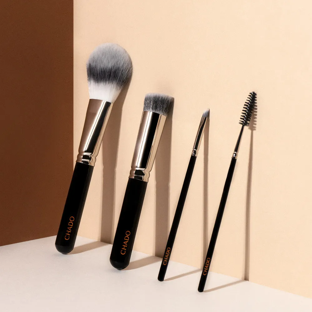 N°2 Cream Foundation Brush - Bevelled Brush Made in France