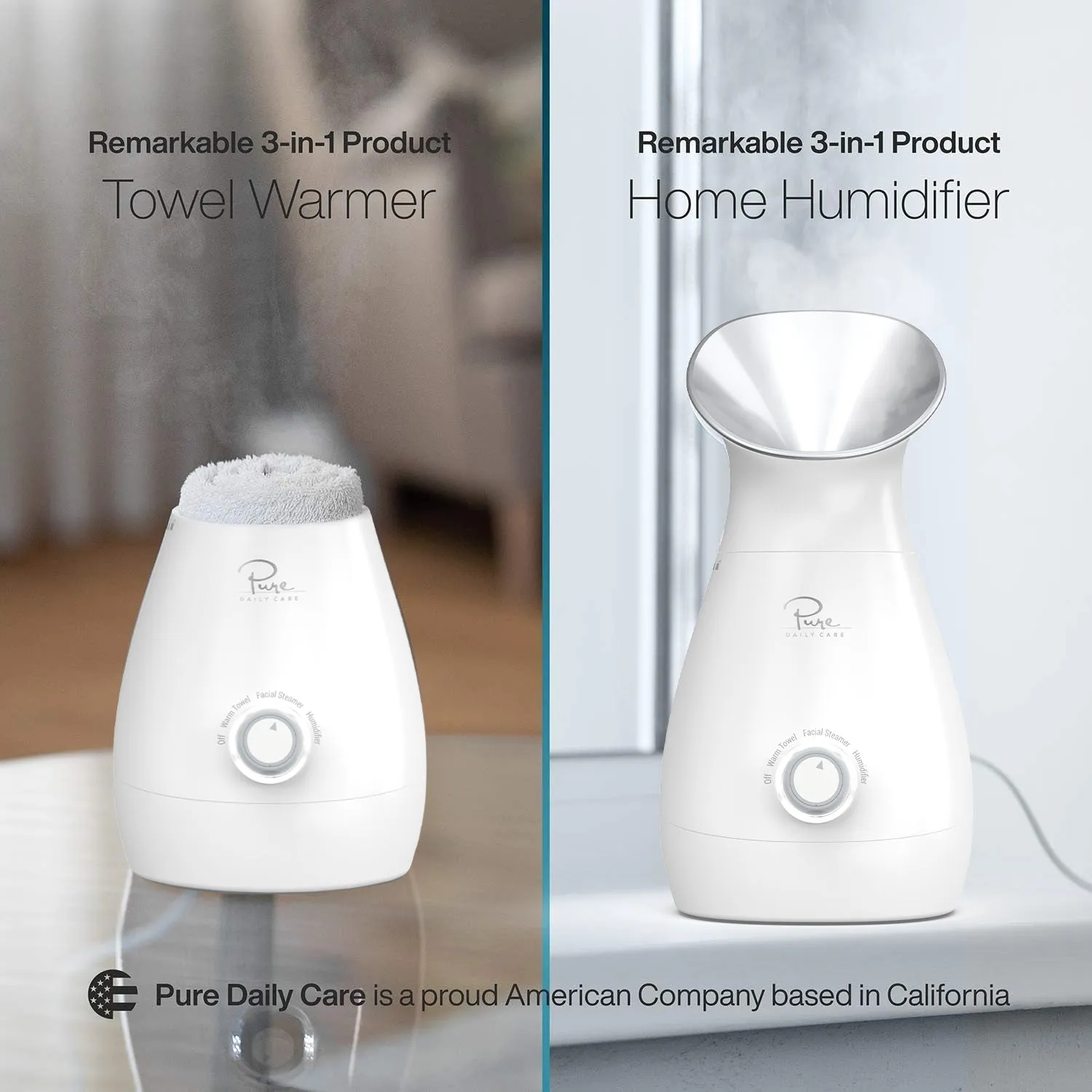 NanoSteamer 3-in-1 Ionic Facial Steamer