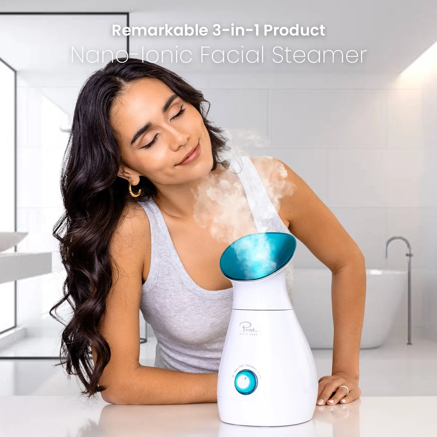 NanoSteamer 3-in-1 Ionic Facial Steamer