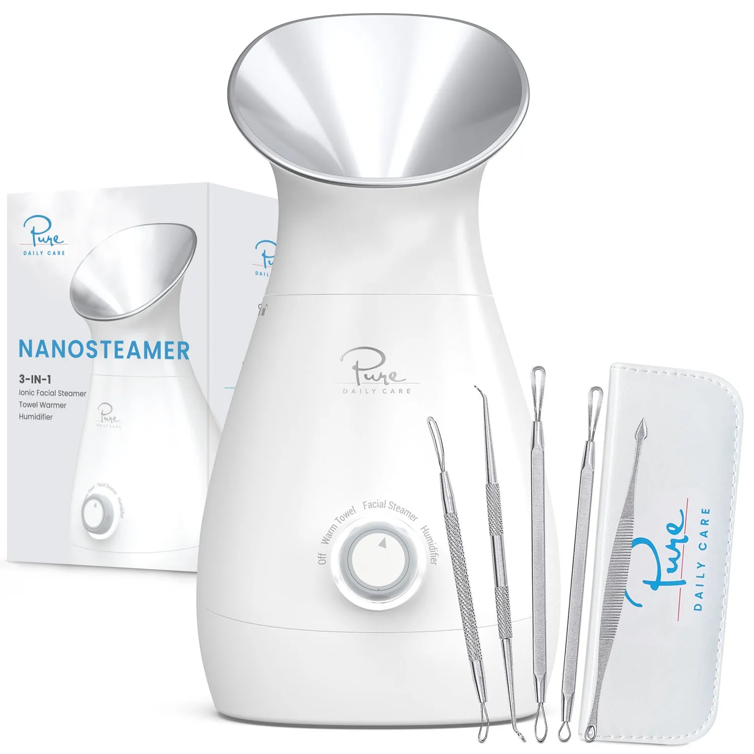 NanoSteamer 3-in-1 Ionic Facial Steamer