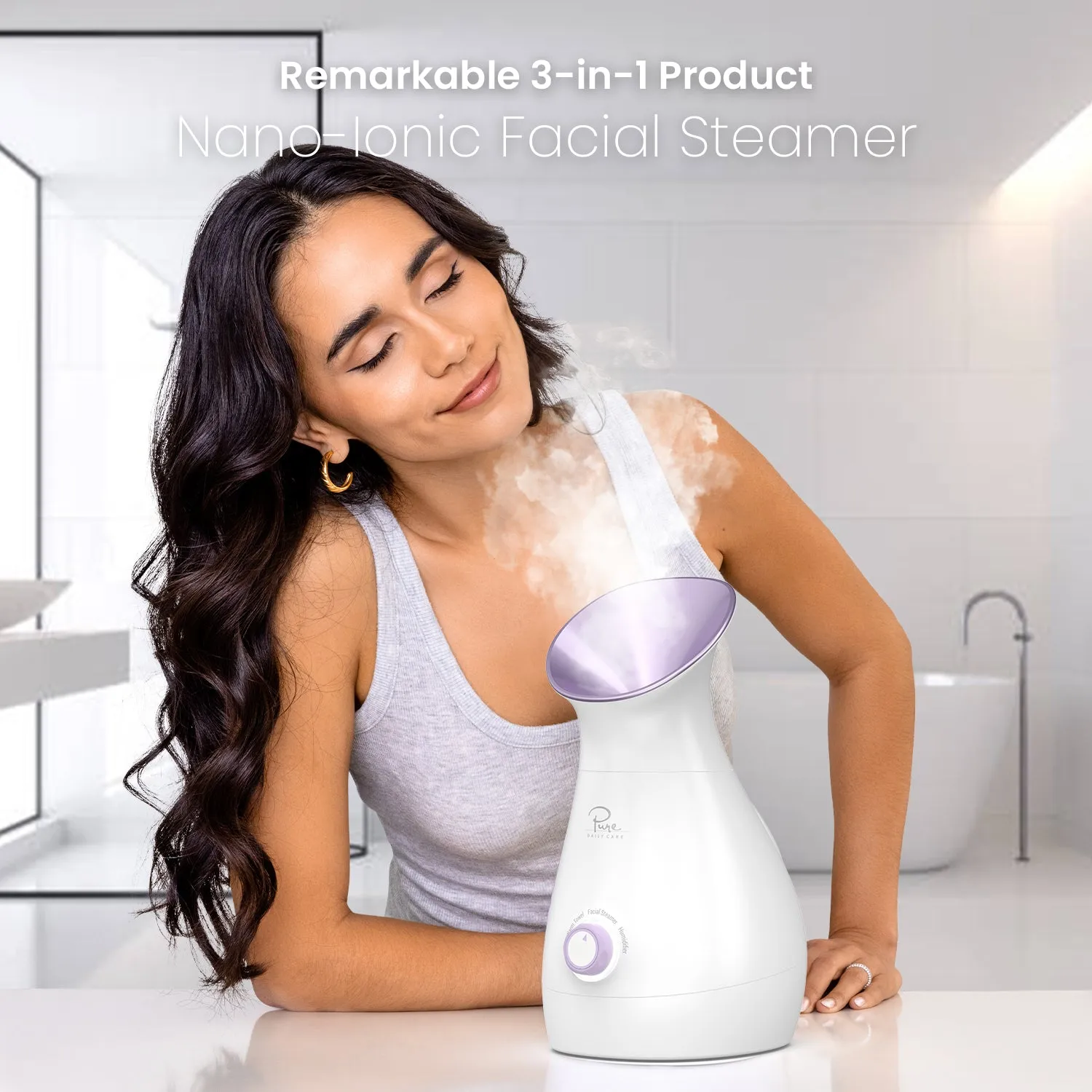 NanoSteamer 3-in-1 Ionic Facial Steamer