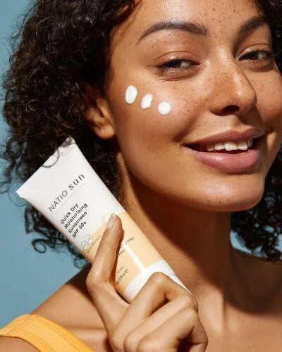 Natio Quick Dry Moisturising Sunscreen SPF 50  200ml