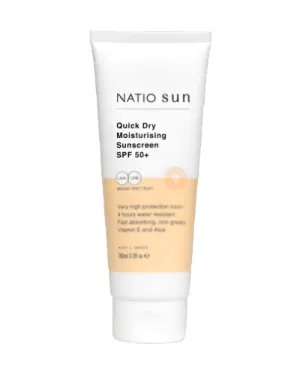 Natio Quick Dry Moisturising Sunscreen SPF 50  200ml