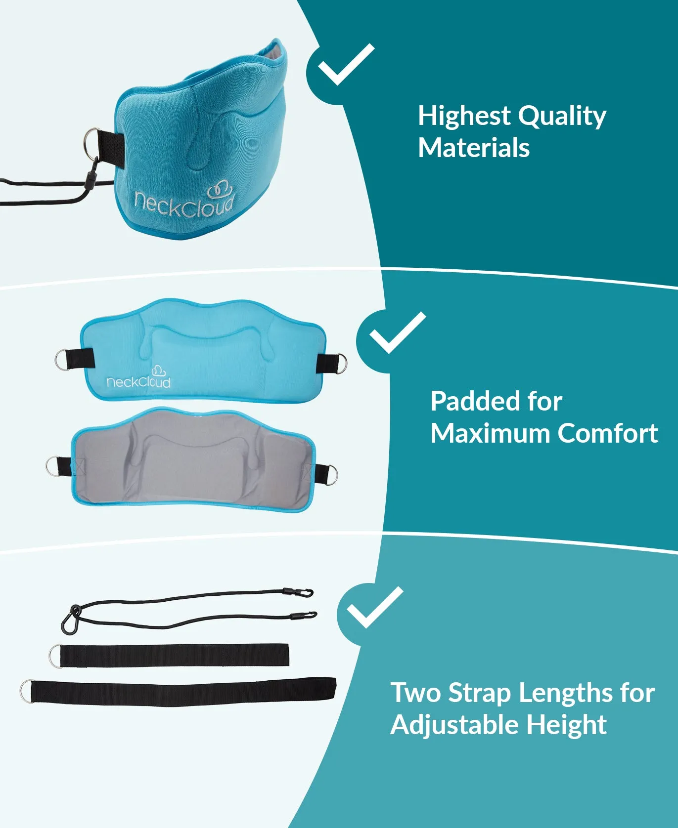 Neck Cloud Cervical Traction Device: Your Portable Hammock for Instant Neck Pain Relief and Relaxation