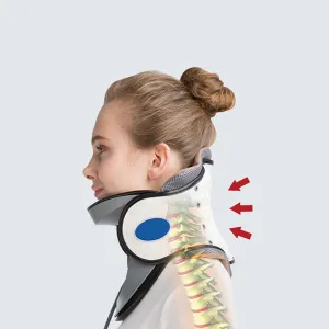 Neck Traction Device by Air Collar, Inflatable & Adjustable Neck Stretcher Neck, Neck Support Brace for Pain Relief