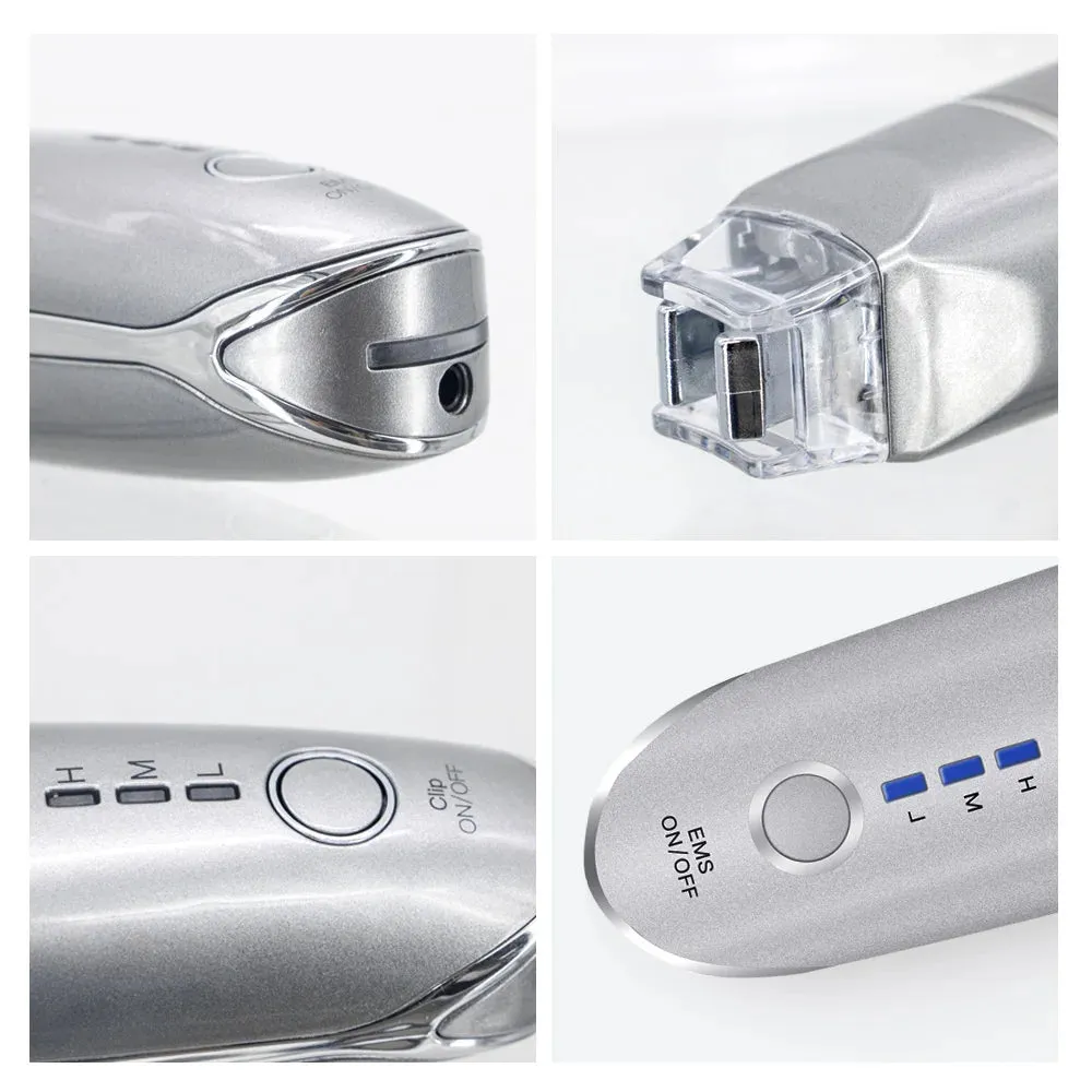 New 2 in 1 EMS Eye Face Vibration Massager Portable Electric Dark Circle Removal Anti-Ageing Eye Wrinkle Beauty Care Tool