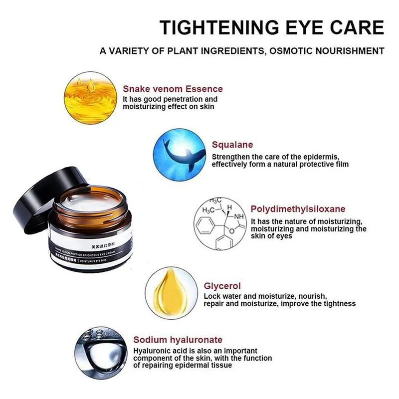 New Eye Cream Fades Fine Lines Anti Dark Circles Eye Serums Remove Eye Bags Firmness Eye Care Dark Circles Under Eye For Women
