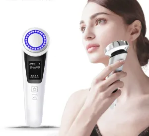 New radio frequency skin rejuvenation and beauty introduction device EMS microcurrent facial introduction essence massager to lift and tighten skin